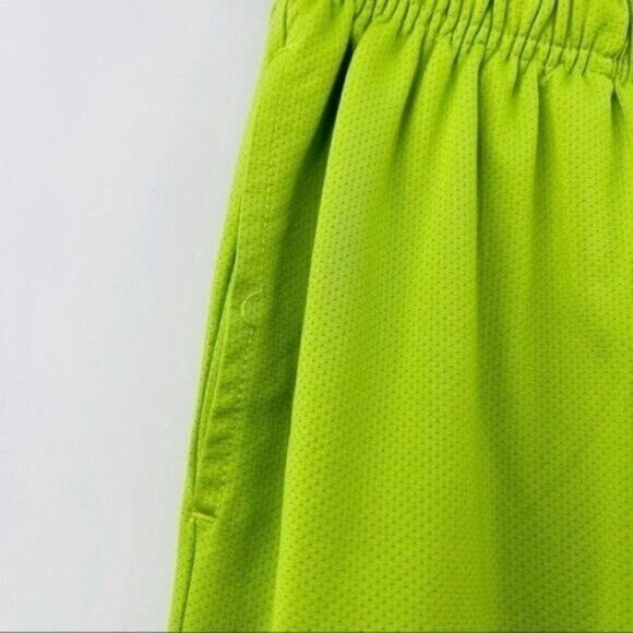 Psycho bunny mens Lime green long Athletic shorts small BoxR - Picture 3 of 7